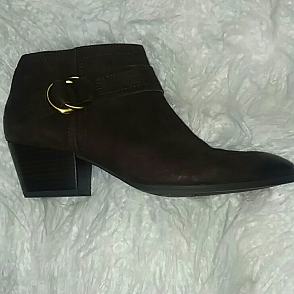 franco sarto benny leather ankle boot
